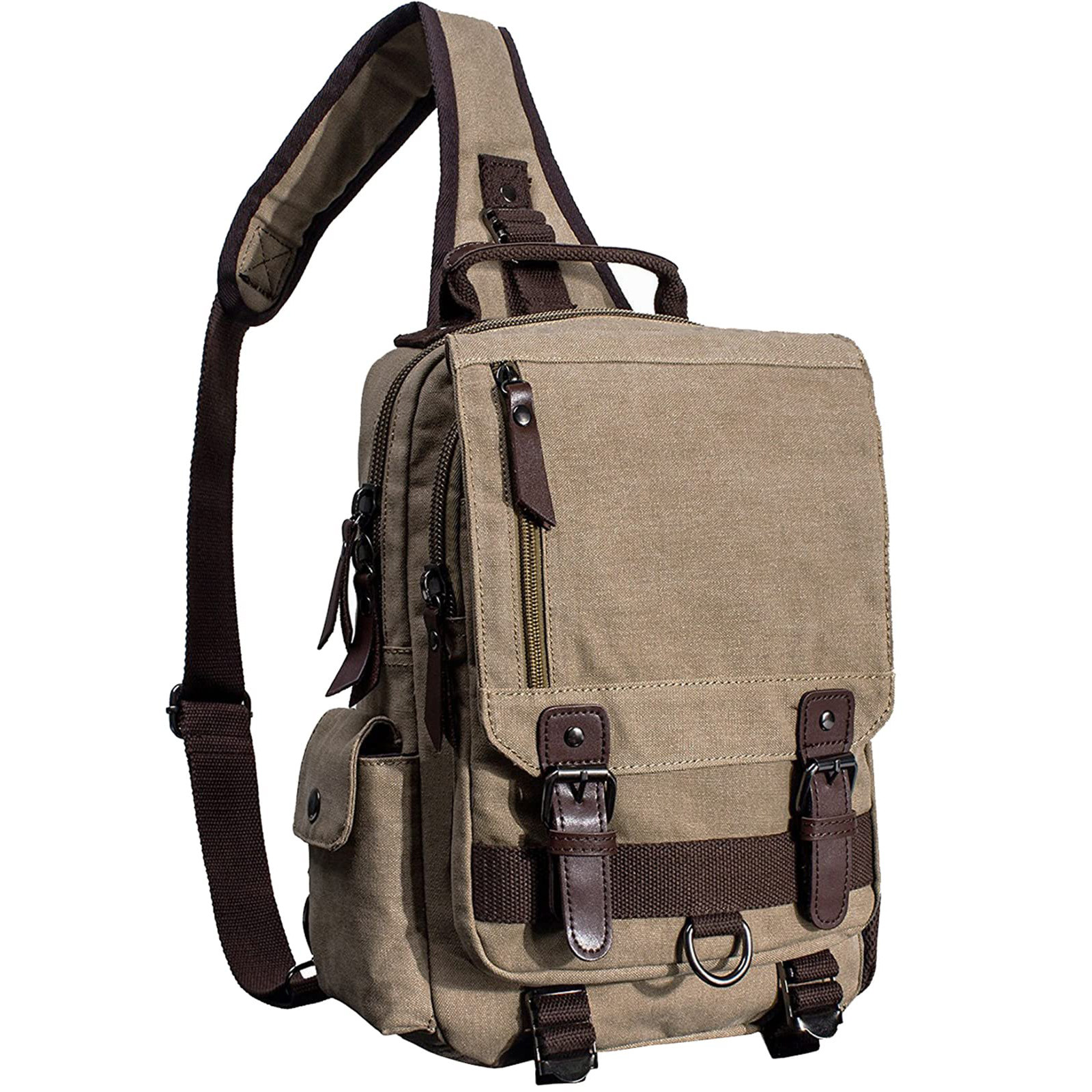 mygreen Canvas Cross Body Messenger Bag Shoulder Sling